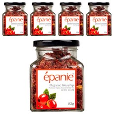 에빠니 유기농 로즈힙 허브병차, 82g, 5개, 1개입