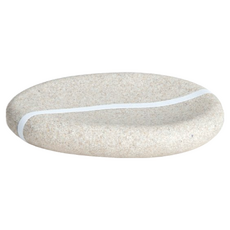 HOLA 和樂家居 樹脂肥皂盤 13.4 x 8.3 x 2cm, 曲線, 1個