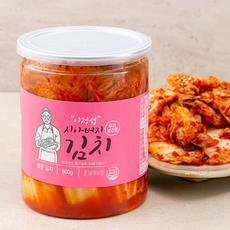 이정섭 시아버지 썰은김치, 600g, 1개