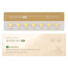 MOMMY&DADDY 活性葉酸 400 迷你 14g, 56錠, 1個