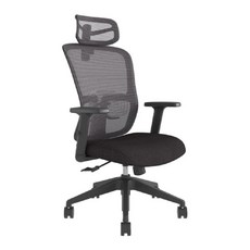 YOKA 佑客家具 APOLLO 辦公職員椅, 黑色, 1210 x 670 x 620mm