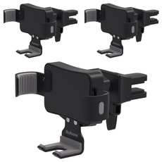 불스원 원터치 오토그랩 통풍구 핸드폰 거치대, 3개, Black