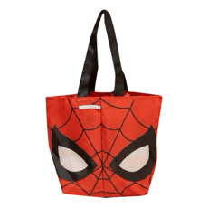 Disney 迪士尼 翻轉魔術雙杯袋 CA876-15, 蜘蛛人 紅色 + 黑色, 1個