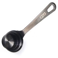 MILA 不鏽鋼咖啡量匙 ML-G7018, 1支, 鈦黑色