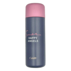 Caldo卡朵生活 我的風格撞色霧面不鏽鋼保溫瓶 450ml, 紫藍色, 1個