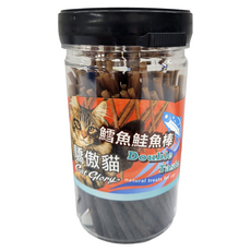 Cat Glory 驕傲貓 鱈魚鮭魚棒 鱈魚泥裹鮭魚棒 貓咪天然零食, 150g, 1罐