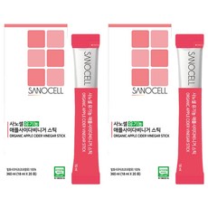 sanocell 蘋果醋隨身包, 360ml, 2盒