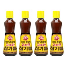 OTTOGI 不倒翁 芝麻油, 160ml, 4瓶