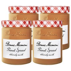 본마망 피넛 스프레드 스무스, 4개, 325g