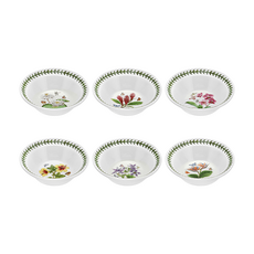 Portmeirion 異國風情植物園麥片碗, 6個, 款式隨機