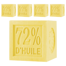 Theophile Berthon 忍冬馬賽皂 300g 法國經典草本植物油 溫和保濕不刺激, 5個