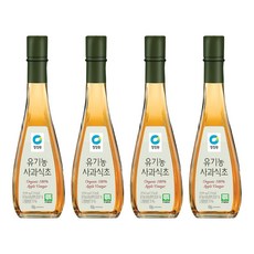 清淨園 蘋果醋, 4個, 350ml