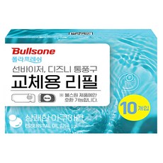 Bullsone 勁牛王 Polafresh 遮陽板車用芳香劑補充包 10入, 清爽水漾香, 1個