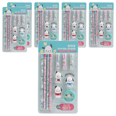 三麗鷗帕恰狗公仔鉛筆保護套組, 6套, 混合色