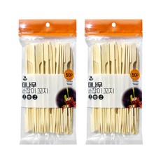 영수산업카멜 대나무 손잡이 꼬지 15cm, 2개, 50개입