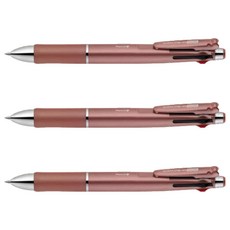 ZEBRA 斑馬牌 夾式多功能筆 1000W-B4SA3, 1色, 3個