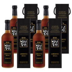 백년동안 순 발효 흑초 원액, 750ml, 4개