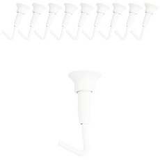 層架國度 天花板掛鉤, 白色, 10個
