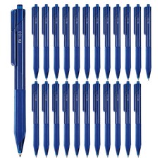 Monami FX 153 圓珠筆 1.0mm, 藍色, 24個