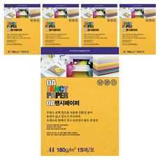 DOOSUNG PAPER OA美術紙 彩色影印紙 梔子色 180g R08, A4, 75個