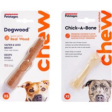 Petstages 小狗玩具木棍XS +芝士XS, 混色, 1套