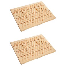 柏樹藝術柏樹足部穴位按摩, 2個, 混色