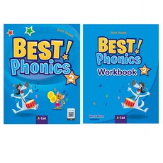 Best Phonics 2 Student Book + Workbook 세트, A List