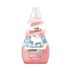 REDROOT 自然甜菜北極熊寶貝植萃洗衣精 甜蜜花香, 1入, 1L