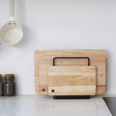 韓國製 MS Living 硅藻土砧板架, 黑色, 1個