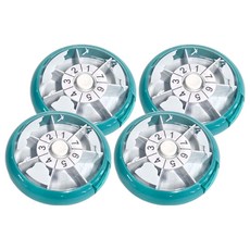 Fullicon 護立康 7日旋轉圓型藥盒, 4個