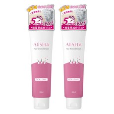 AliSHA 妍樂羋 光溜溜淨除霜, VIO使用可能 快速5分鐘 臭味降低, 100ml, 2條