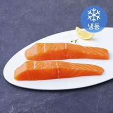 노르웨이산 오로라 송어 스테이크 (냉동), 1개, 200g