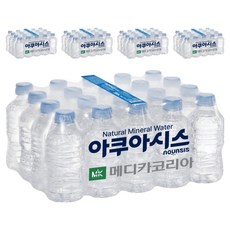 아쿠아시스 무라벨, 330ml, 100개