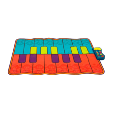 B.toys 科技感統玩具 布吉烏吉雙人跳舞墊 3歲以上, 藍色+橘色, 1個