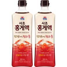 SAJO 紅蟹醬, 900ml, 2個