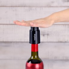 TREBIEN 真空紅酒瓶塞, 黑色