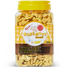 비스코티 반려동물 비스켓, 혼합맛(밀크/치즈), 800g, 1개