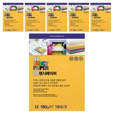 DOOSUNG PAPER 紙張 OA花紋紙 彩色影印紙 梔子色 180g R08, A4, 90個