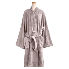 HOLA 和樂家居 PALETTE 純棉浴袍 F 105 x 59cm 1.03kg, 礫石灰, 1件