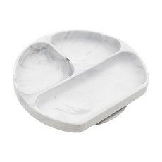 BUMKiNs 白金矽膠餐盤 耐熱-40°C~+175°C 6個月以上適用, 20 x 17.5 x 2.5cm, 大理石紋, 1個