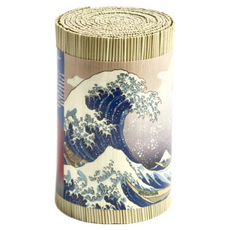 IKEHIKO日本池彥 藺草除臭捲Deo-Grass文化款 富士山波浪, 天然藺草(日本產) 100g, 1捲