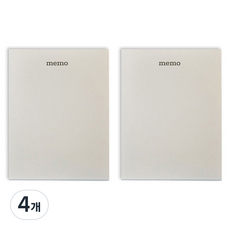 Langcat Mall Today's 可撕式迷你便利貼, 紅色, 1入, 4個