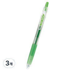 파이롯트 쥬스 젤잉크펜 0.7mm, 애플그린, 3개