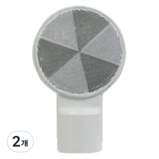 신도산업 ABS 델리네이터 양면 도로 안전용품, 백색, 2개