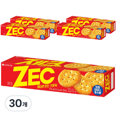 LOTTE 樂天 ZEC餅乾 原味, 100g, 30盒