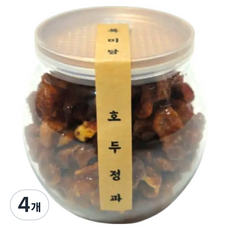복미당 프리미엄 수제 호두정과 캔포장, 80g, 4개