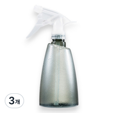 티로나 공기압 미스트 분무기 500ml, 그레이, 3개