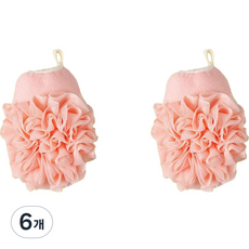 Wonine 沐浴手套, 淺粉色, 6個, 1入