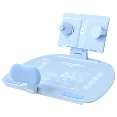 貓太子 坐姿衛士黃金12°五維正姿學習台 PLUS, 1個, 冰川藍