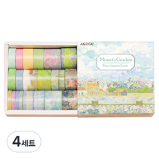 Dong-A PMS DIY 復古裝飾紙膠帶 20款組合, 4套, 莫內花園